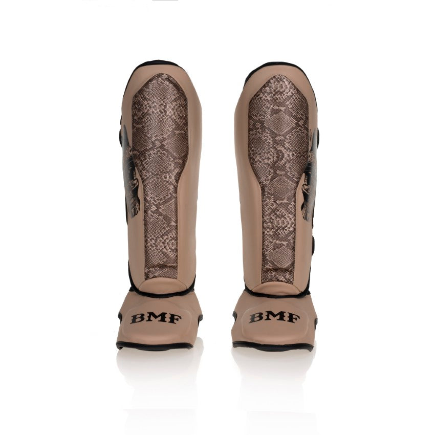 GH05T X BMF Ranch Shin Guards Sand