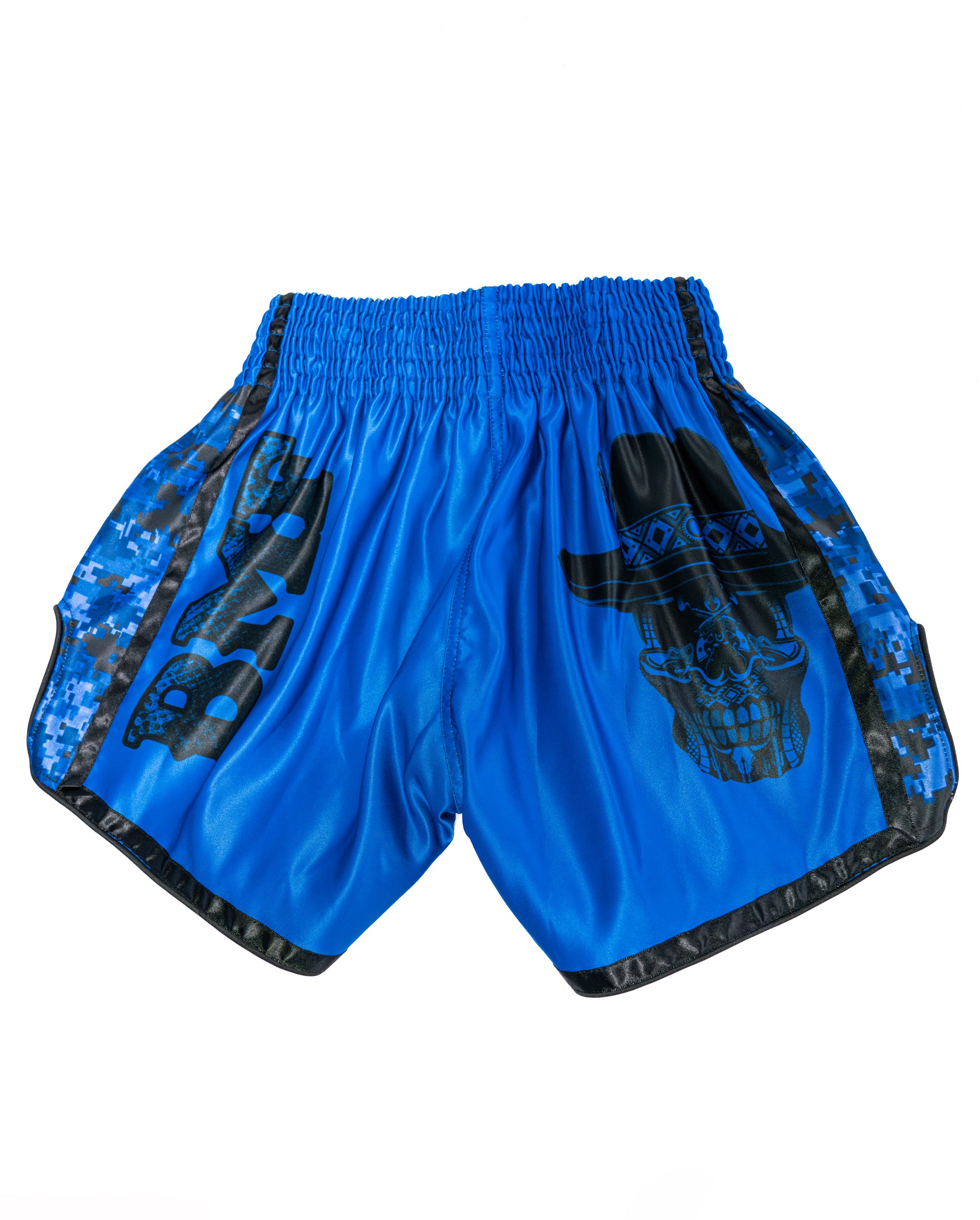 Blue and Black BMF Shorts