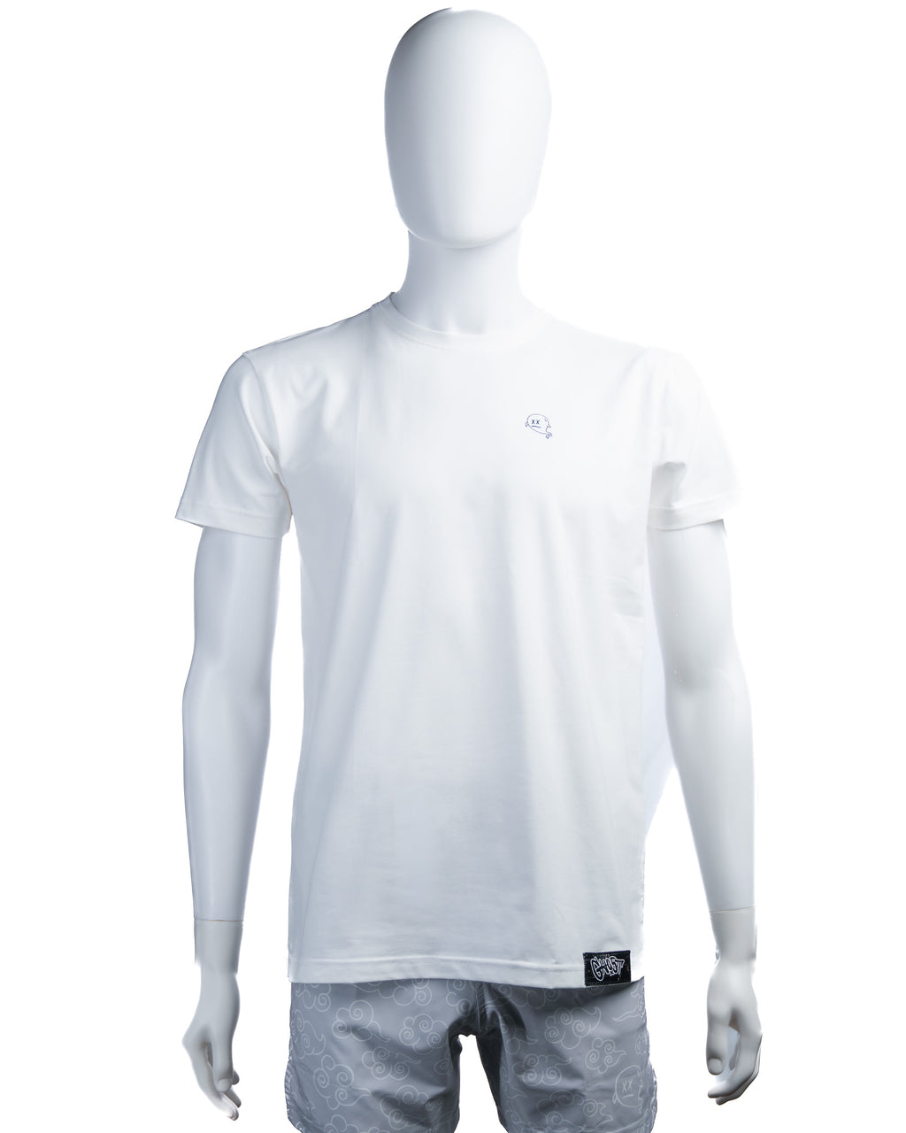 White GH05T V2 Tee