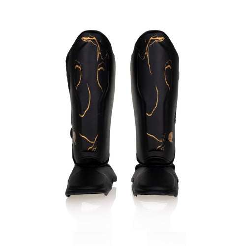 "Kintsugi" GH05T X BRAND GHV1 Shin Guards - Black