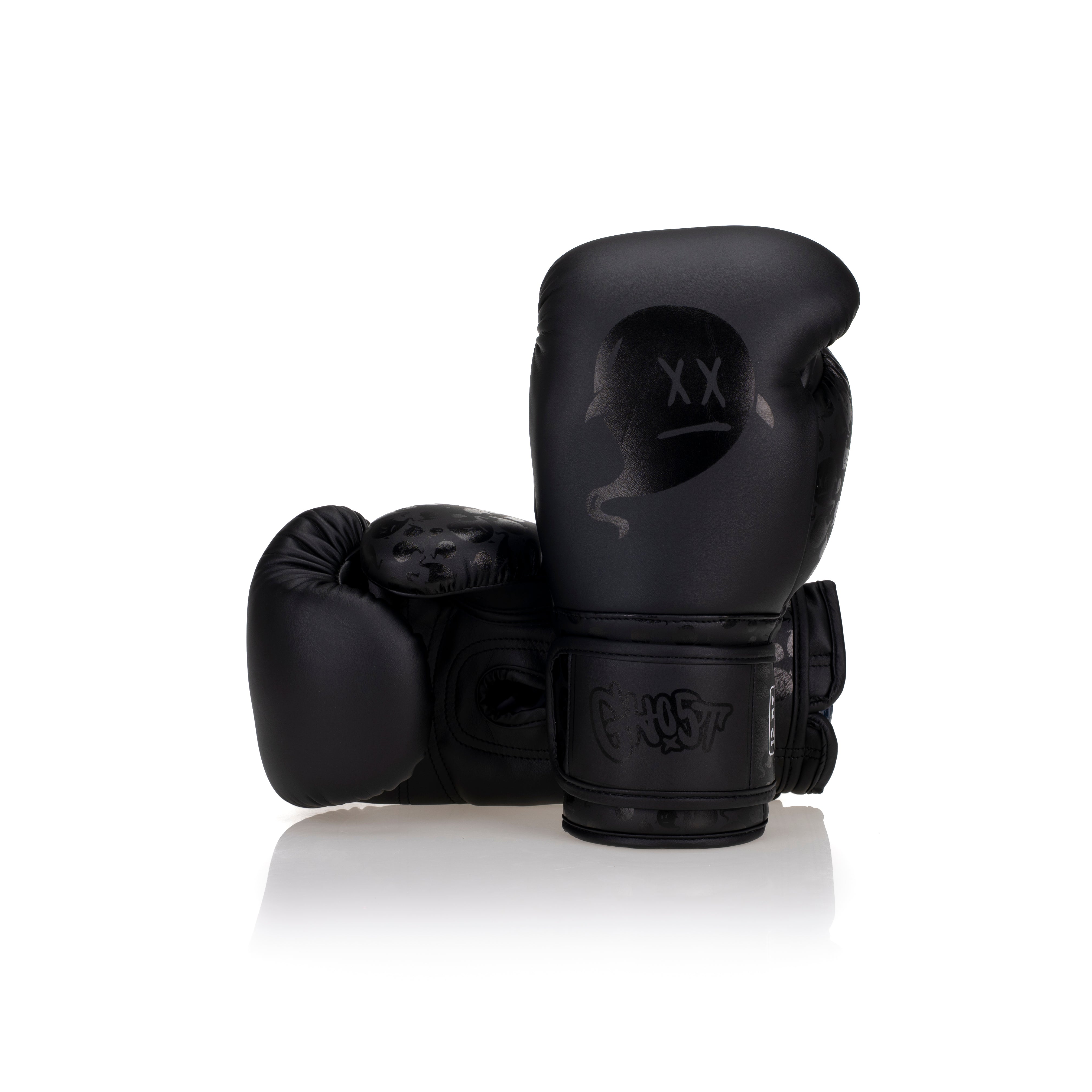 *SOLD OUT* GH05T X BRAND Double Black GHV1 Boxing Gloves