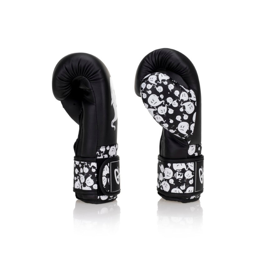 Black and White GH05T X BRAND Gloves