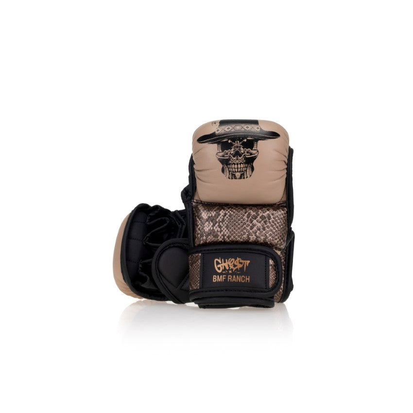 GH05T X BRAND X BMF Ranch "Sand"  MMA Training Gloves
