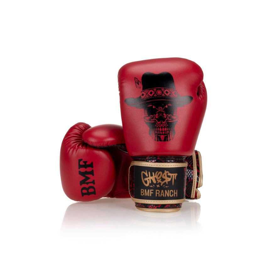 Black Red Gold BMF Gloves