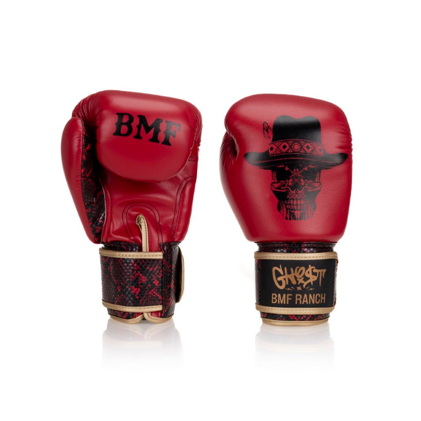 Black Red Gold GH05T X BRAND X BMF Gloves