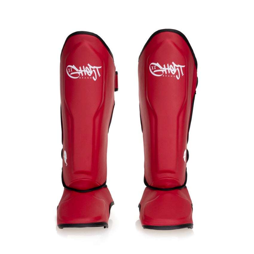 Red GH05T X BRAND GHV1 Shin Guards