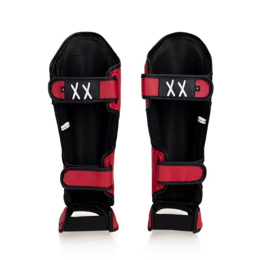 Red GH05T X BRAND GHV1 Shin Guards