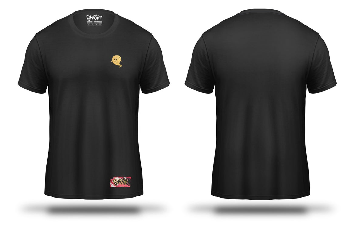 Black and Gold GH05T V2 Tee