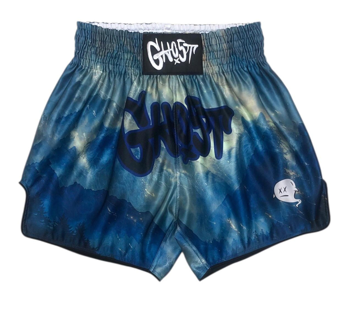 "Wolves" GH05T X BRAND Muay Thai Shorts