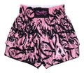 *SOLD OUT* "Heavy Font" GH05T X BRAND Muay Thai Shorts-Pink