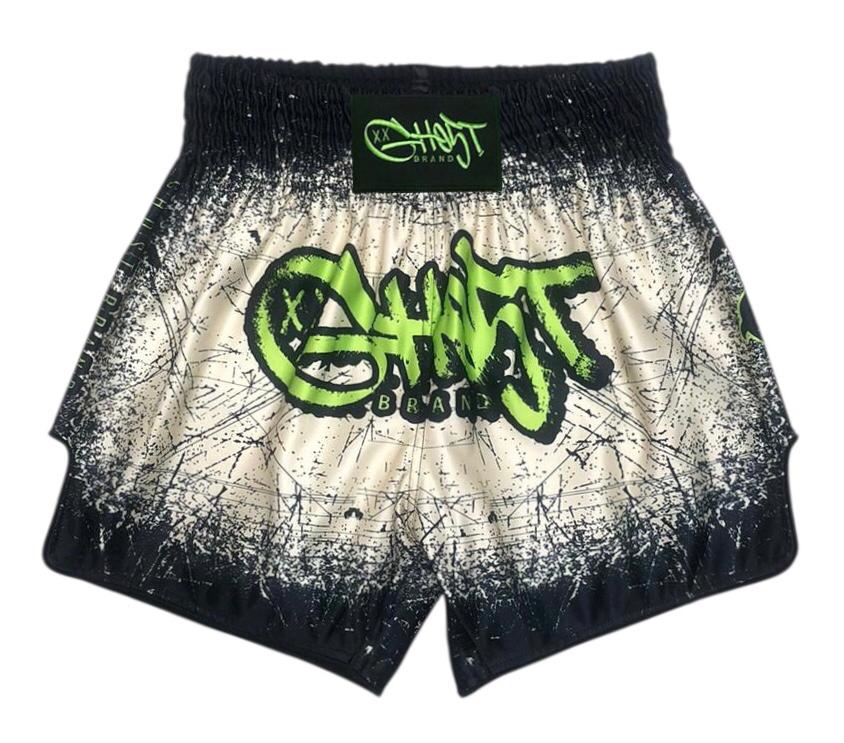 "Limelight" Muay Thai Shorts-Neon Green