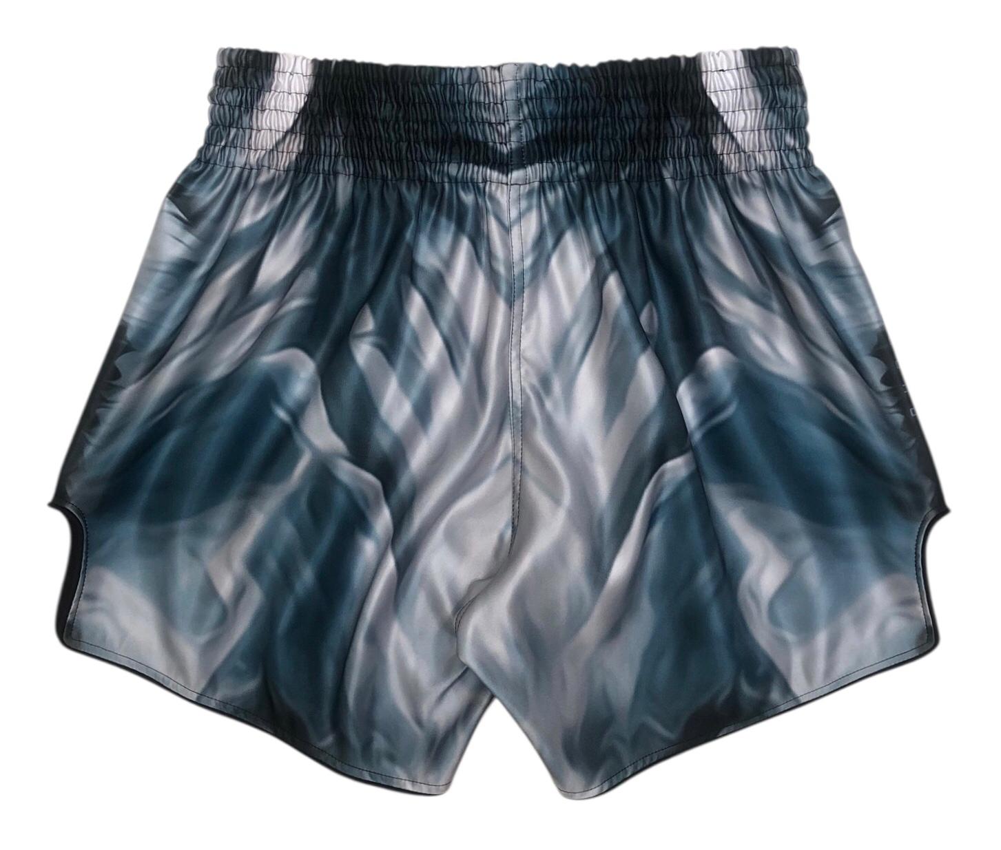 "Eye of the Tiger" Muay Thai Shorts -Blue