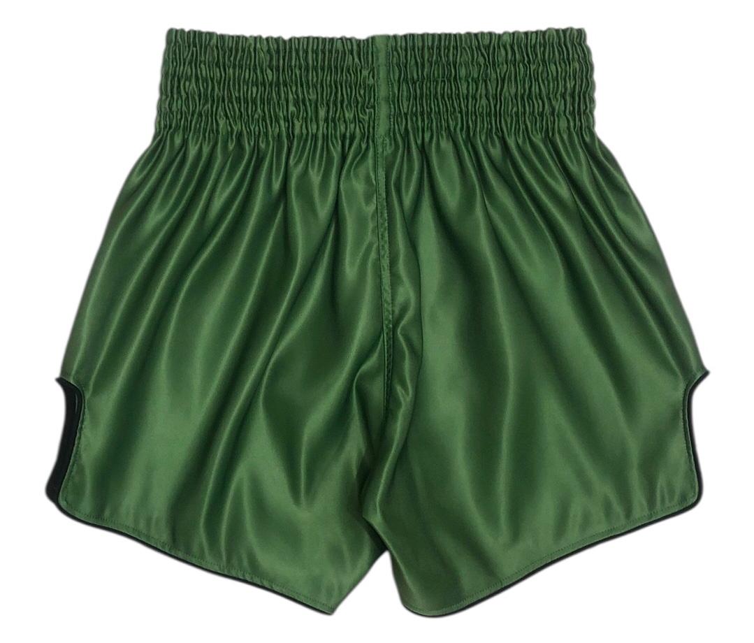GH05T X BRAND Muay Thai Shorts-Green
