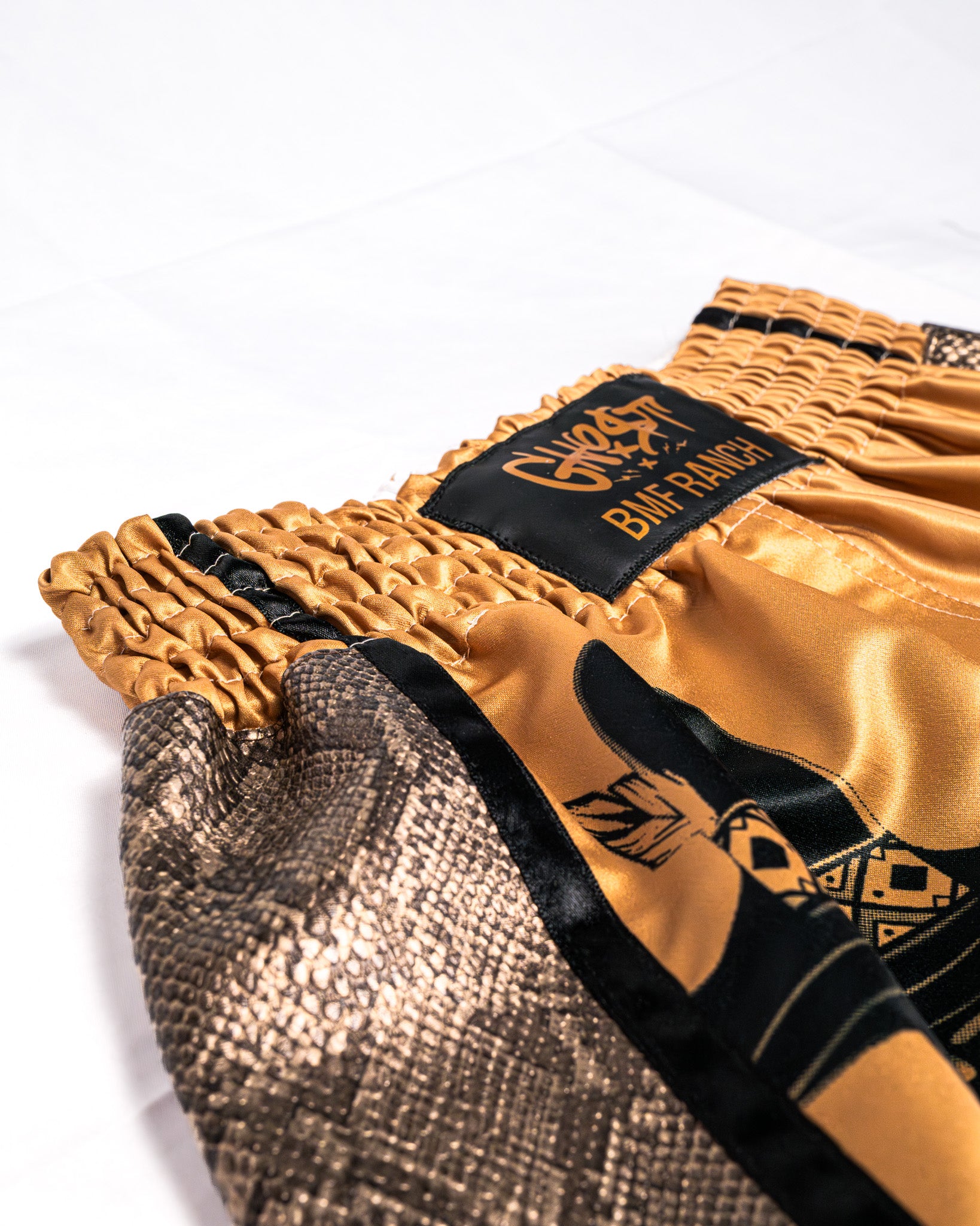 GH05T X BMF Ranch Muay Thai Shorts