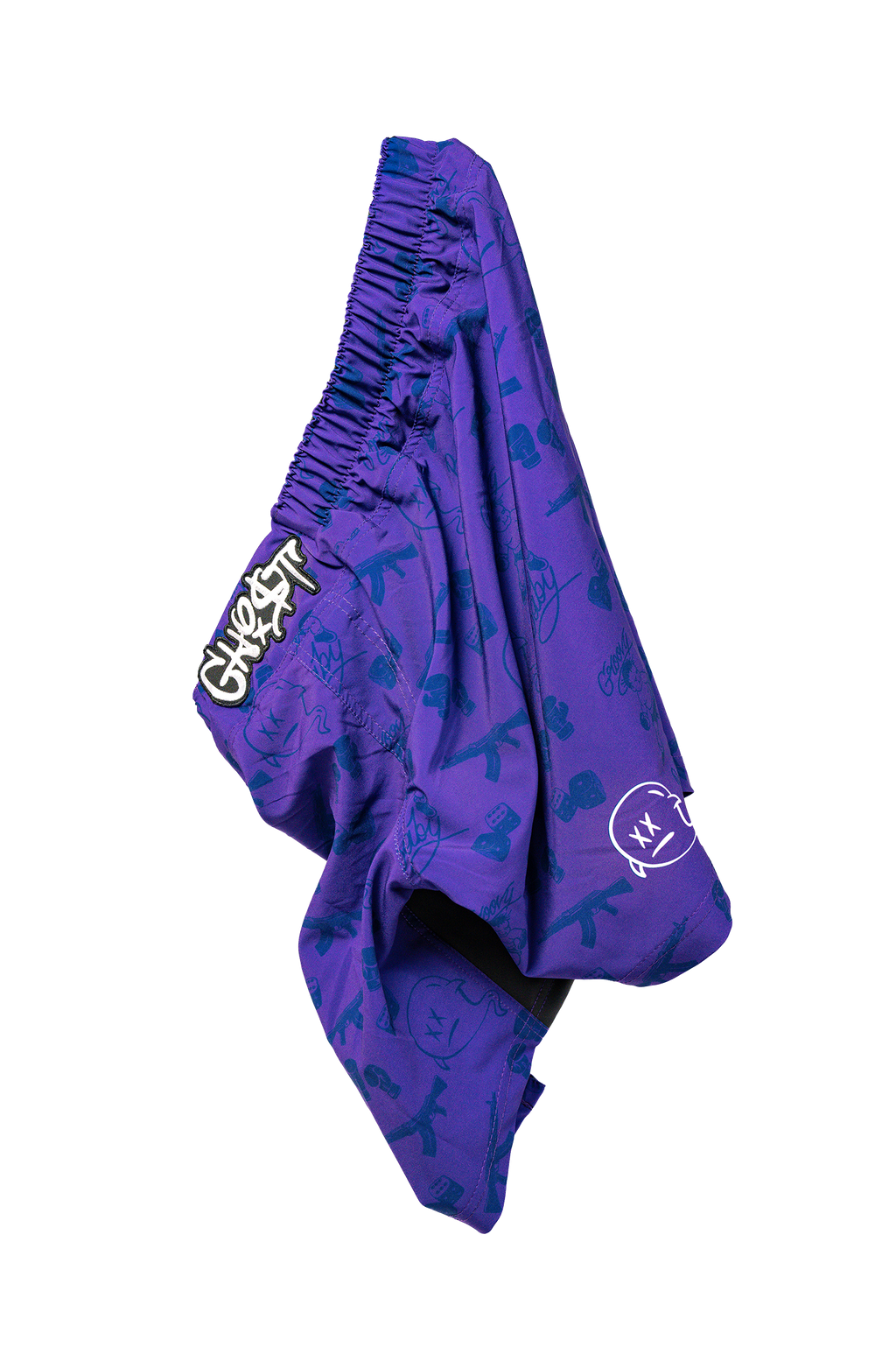 GH05T X BRAND "Groovy King" MMA Hybrid Short