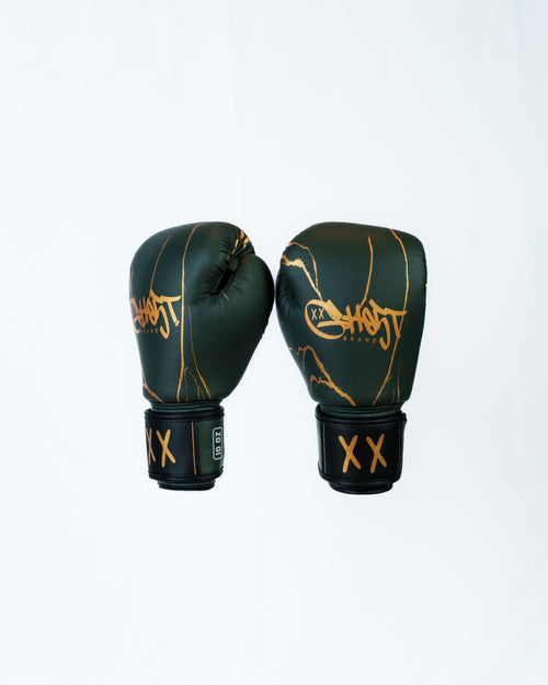 "Kintsugi" GH05T X BRAND GHV1 Boxing Gloves - Emerald