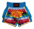 GH05T X BRAND LONE STAR Muay Thai Colab Shorts