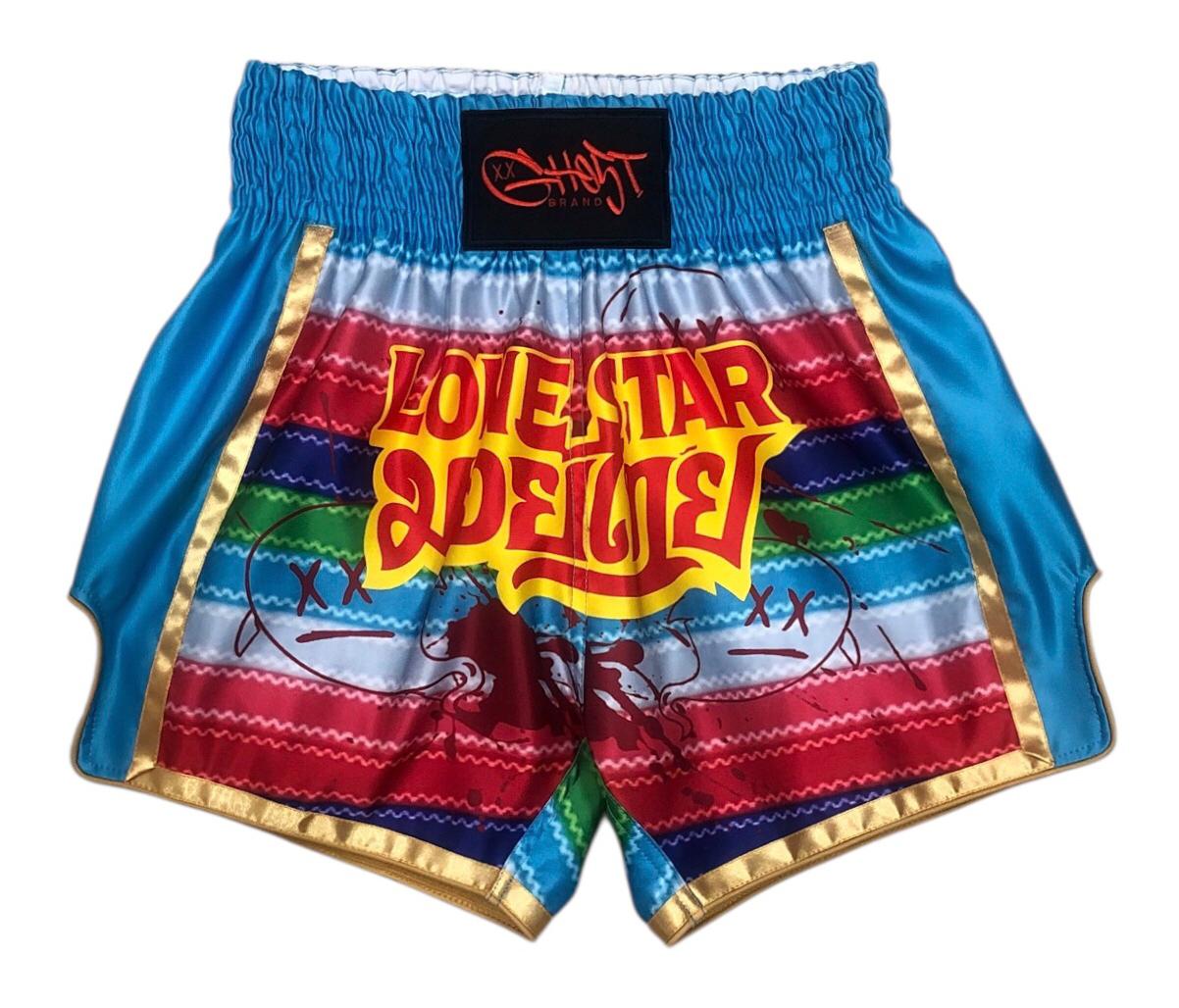 GH05T X LONE STAR Muay Thai Colab Shorts